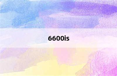 6600is