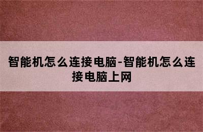 智能机怎么连接电脑-智能机怎么连接电脑上网