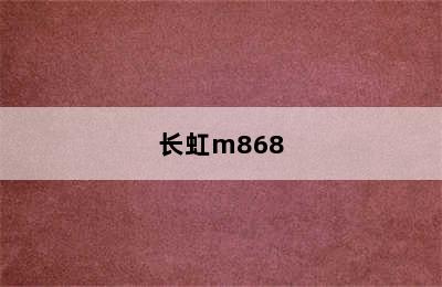长虹m868